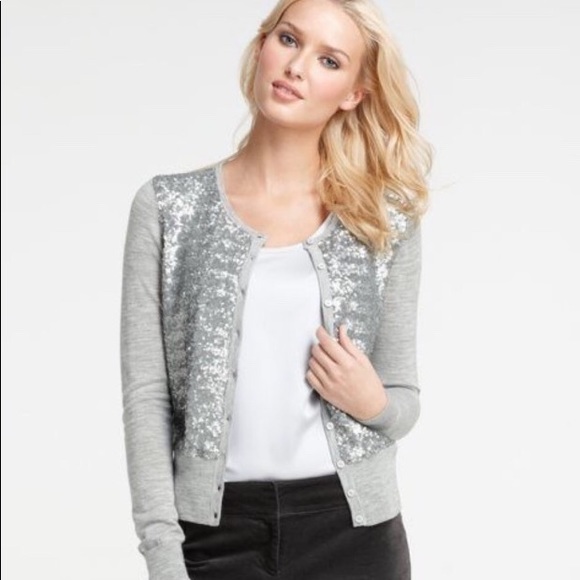 🎉🎉Host Pick🎉🎉Ann Taylor metallic cardigan - Picture 8 of 8